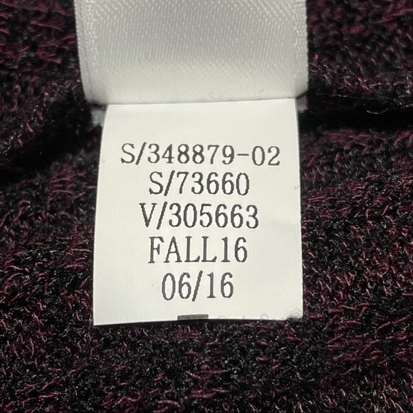 Athleta Sweater Womens Small Purple Turtleneck Ribbed Long Sleeve - Picture 10 of 11